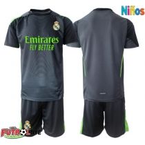 Camiseta Real Madrid Portero Tercera Equipación para niños 2025-26 manga corta (+ pantalones cortos)